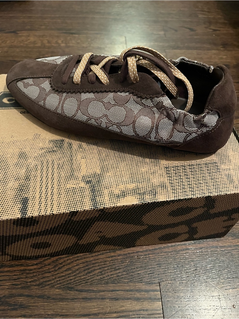 Coach Soft Sneaker Signature Jacquard CEE53 Men’s 8D/Women’s 10-10.5 EU-41.5D - Picture 3 of 8